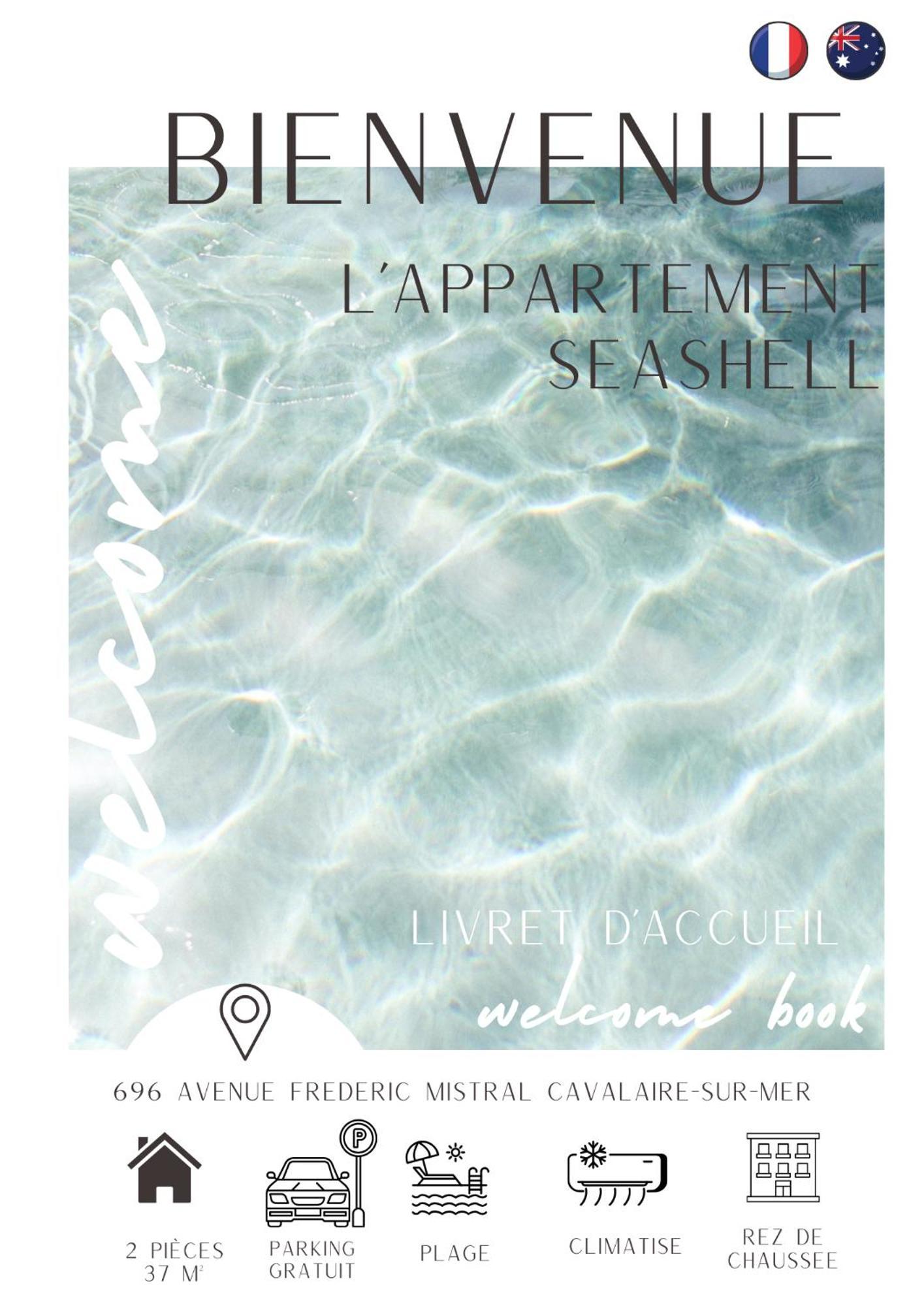 Appartement Sea Shell Cavalaire-sur-Mer Eksteriør billede